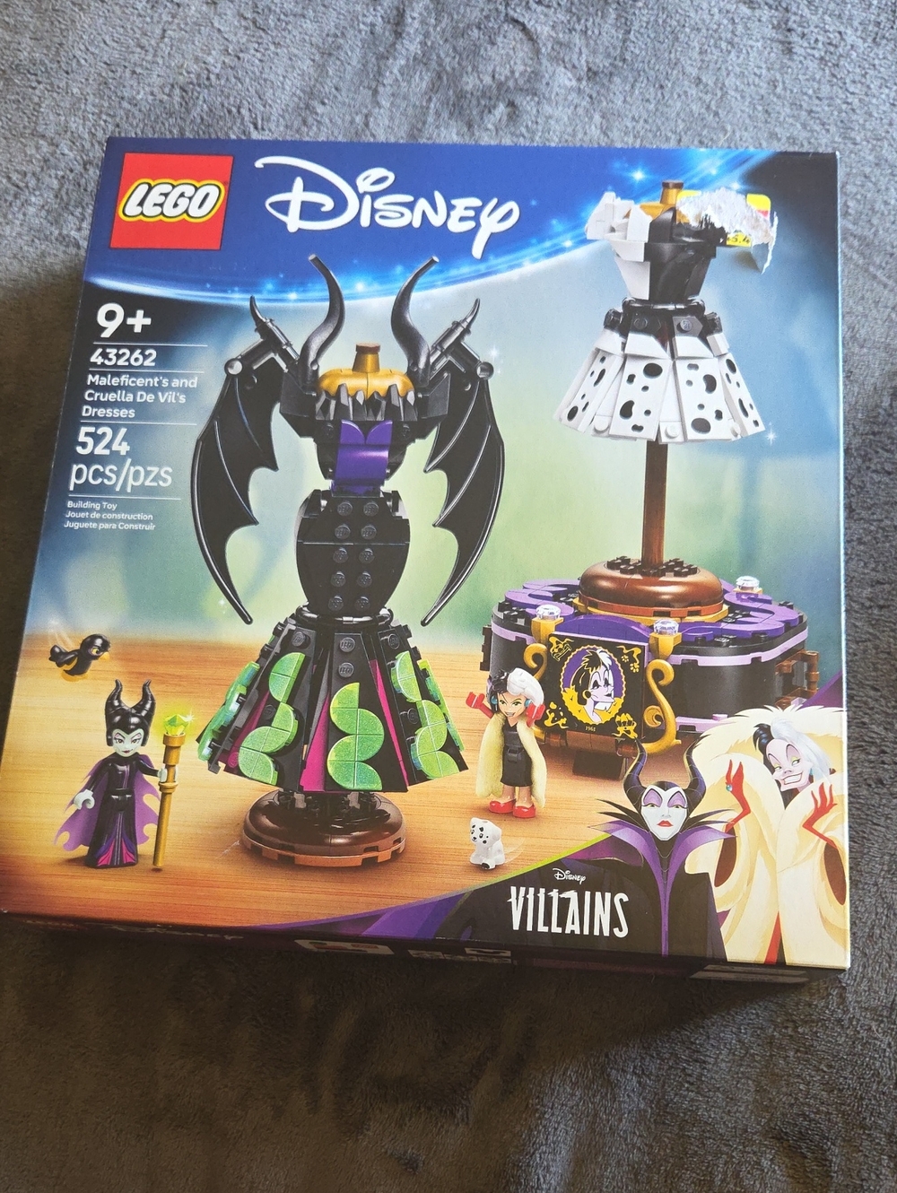Disney Villians Maleficient And Cruella De Ville Dresses